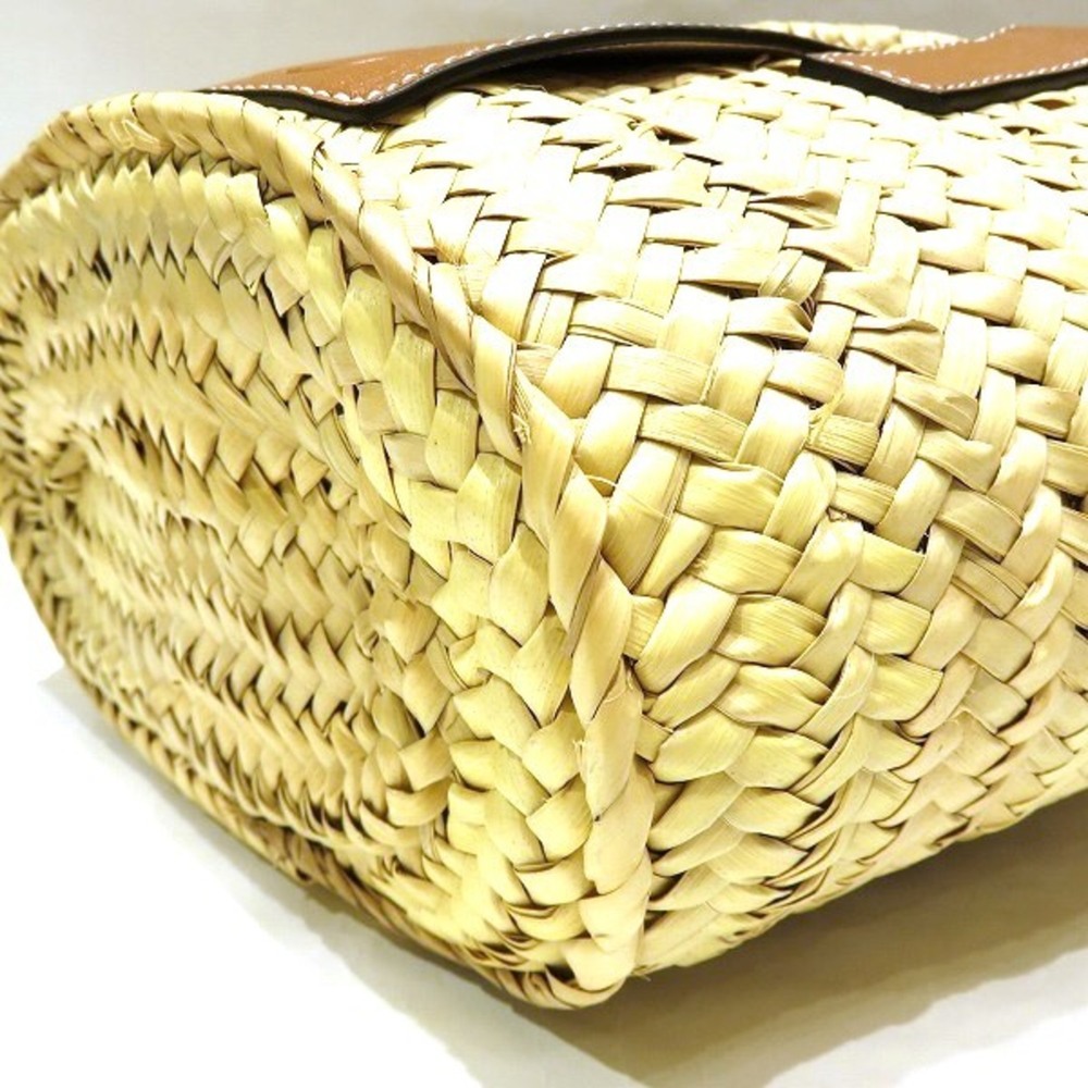 Loewe LOEWE raffia straw basket bag 327.02.S93 tote handbag ladies - Picture 8 of 9